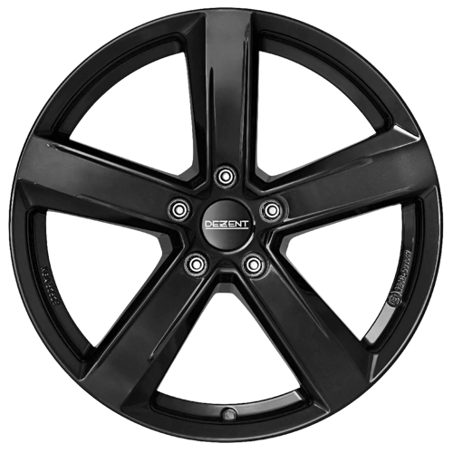 DEZENT TU BLACK 7.5X18 5X114.3 ET50 71.6