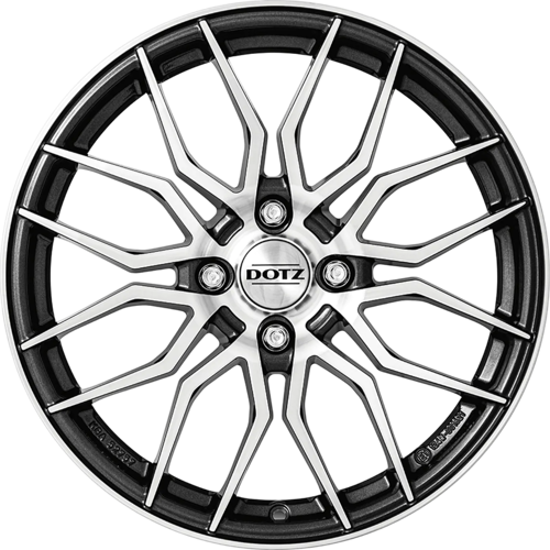DOTZ LIMEROCK DARK 7X17 4X100 ET44 60.1