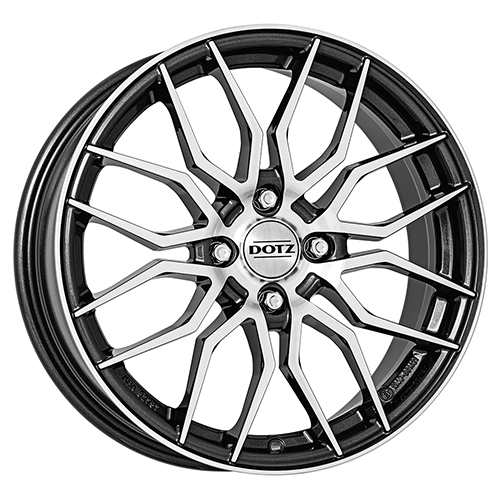 LimeRock dark 7,0x17 4x100 ET44 MB56,6 Dotz